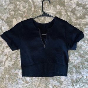 Black amazon workout set